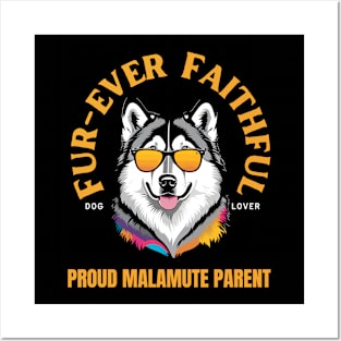 Alaskan Malamute Parent Posters and Art